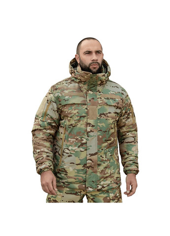 Зимний тактический комплект Patrol Climashell (куртка и штаны на подтяжках) Мультикам L No Brand