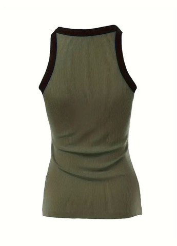 Жіноча майка в рубчик облягаюча GorLin — 324445110