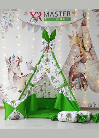 Вігвам для дитини Музика вітру + 3 подушки! Повний комплект! No Brand (316257192)