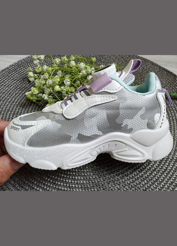 Цветные всесезонные стильные кроссовки с boa фиолет No Brand