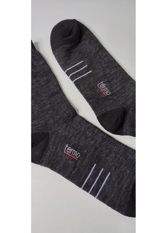 Темно-сірі шкарпетки чоловічі махрові термо 6 пар житомир (401) р.40-44 XTeam (366079887)