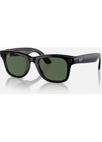 Смарт-окуляри Ray-Ban Meta Wayfarer Shiny Black / Green (RW4006 601/71 50-22) з камерою та Meta AI Ray-Ban Wayfarer (397814359)