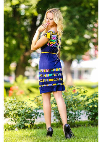 Синя сукня 431.0939+а Seventeen