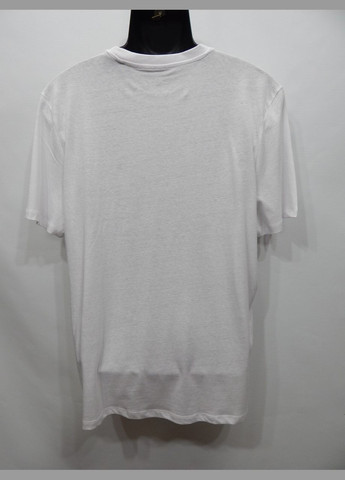 Белая мужская футболка cares оригинал р.52 057fmls (только в указанном размере, только 1 шт.) Primark