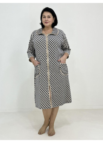 Халат жіночий Велюр Pars 58-60 Бежевий (43711774-3) Triko (317843055)