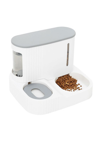 Автоматична годівниця для котів та собак з поїлкою, Білий Ameifu (299915468)