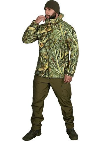 Комбінована демісезонна куртка rubicon cane Camotec