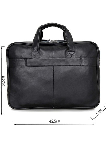 Сумка чоловіча 14398 для ноутбука 17 дюймів Чорна Vintage (331907824)
