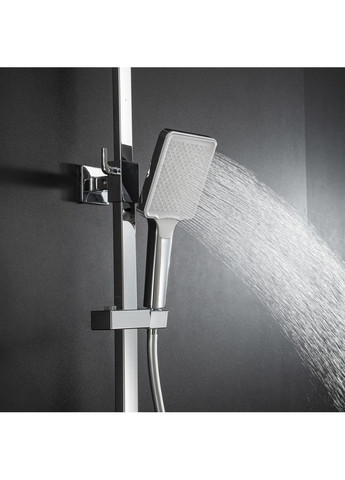 Душевая система F2490, 3 функции, поворотный излив, латунь, хром Frap (372994952)