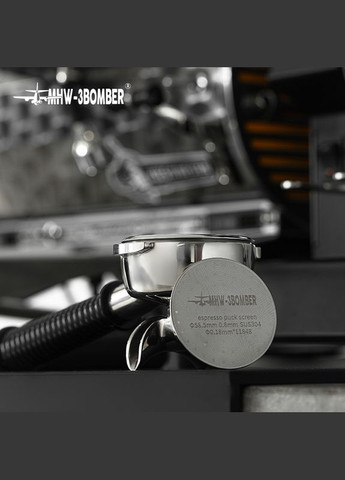 Металлический фильтр для портафильтра 51 мм Espresso Puck Screen (FG5580S-OS) MHW-3BOMBER (366653309)