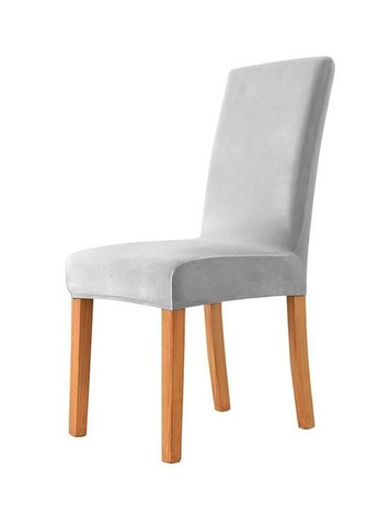 Чехол на стул универсальный эластичный бархат No Brand М1 (309036496)