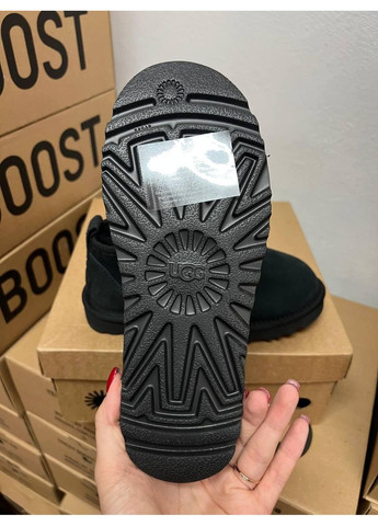 Жіночі Уггі UGG Ultra Mini Black (Замша) (366320736)