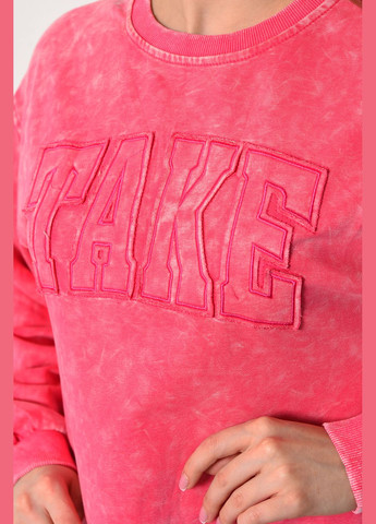 Світшот жіночий рожевого кольору Let's Shop (289843161)