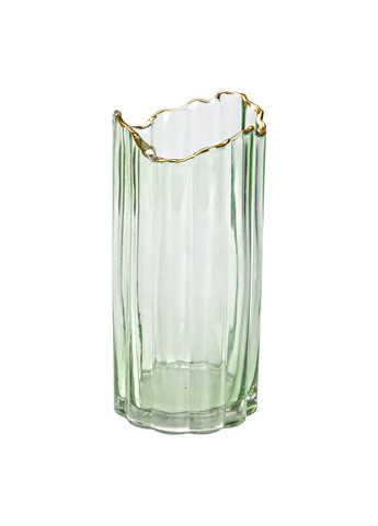 Ваза декоративна Glass Flower скляна 24.5 см, Yiwu (328603877)