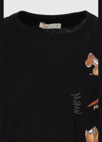 Черная летняя футболка Divon