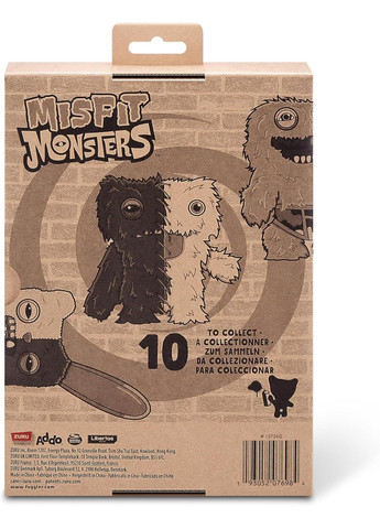 Мягкая игрушка Фуглер Бешеный кролик 23см смешные безобразные Монстры Золотой Зуб Fuggler Monster 15726G Zuru (372012673)