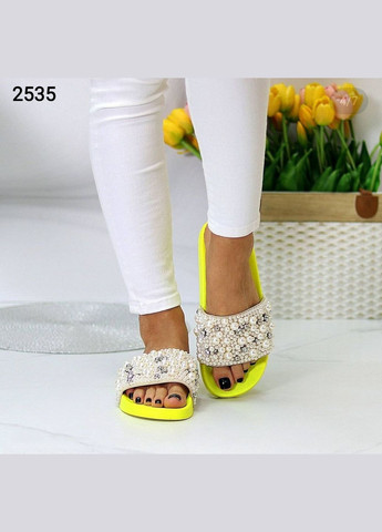 Желтые шлепанцы женские Fashion