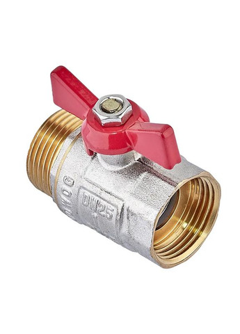 Кран кульовий WP607-25FMW - 1" ГШМ (сталевий метелик) (WP3295) WaterPRO (322003450)