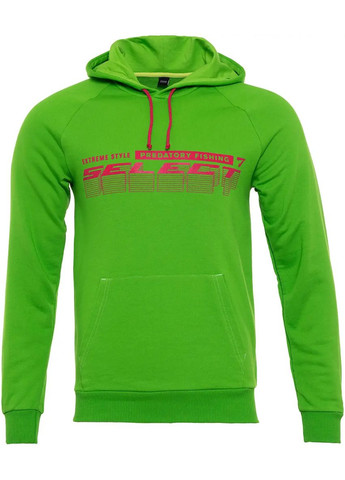 Зелена реглан hoodie graded logo lime global lime Select