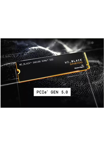 Твердотельный накопитель BLACK SN8100 NVMe - 1 ТБ (G5) M.2 WD (353840008)