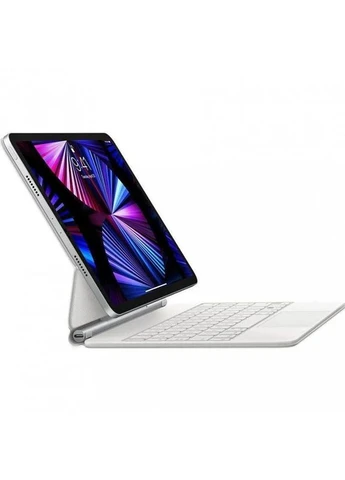 Чохол-клавіатура для планшета Magic Keyboard for iPad Pro 11" 3rd gen. and iPad Air 4th gen. White (MJQJ3) Apple (391430721)