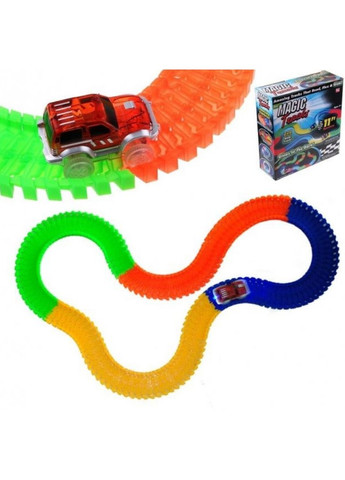 Гоночна траса 220 деталей з однією машинкою (2038214842) Magic Tracks (336890142)