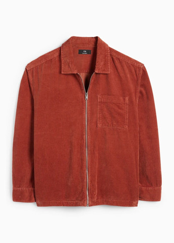 Помаранчева демісезонна куртка C&A