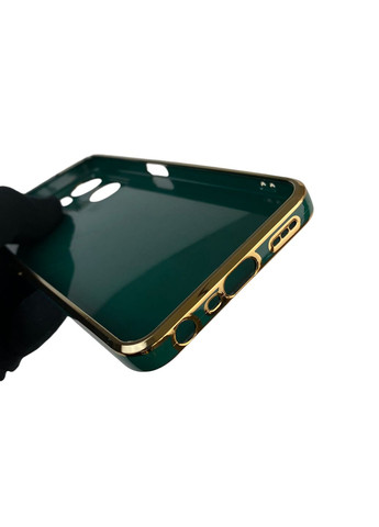 Чохол для A77s (4G) із захистом камери із золотою окантовкою на оппо а77с темно-зелений gs1 Oppo (366388698)