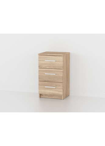 Приліжкова тумбочка, комод на 3 шухляди I-024 No Brand (371909536)