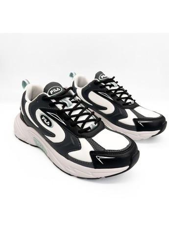 Кросівки (р) Текстиль/Екошкіра 0-1-1-FFW-0535-FILA No Brand темно-сірі (353685654)