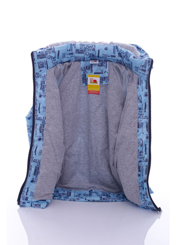 Голубая демисезонная ветровка BABYKROHA