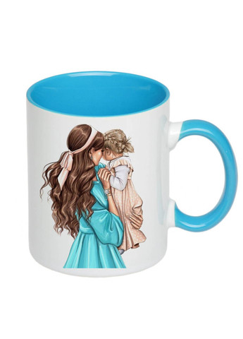 Чашка с принтом "Фея хрещена ось моя справжня чарівниця" 330мл (цвет чорний) 16330 No Brand (312488329)