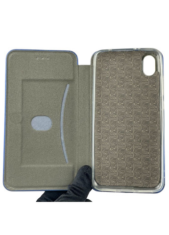 Чехол-книжка для Redmi 7a из экокожи с подставкой на сяоми редми 7а синяя gd1 Xiaomi (366022679)