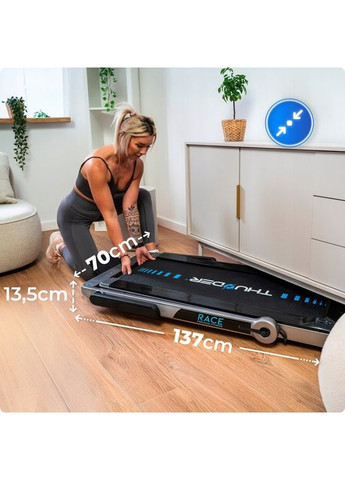 Бігова доріжка електрична RACE-SILVER Thunder (369764859)