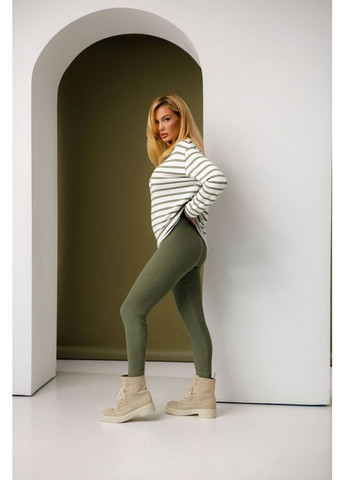 Брюки с кантом 2408 Оливковый Triko Bakh (368650840)