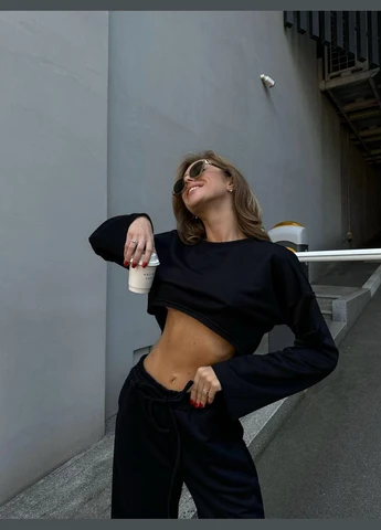 Жіночий прогулянковий костюм вільного крою Fashion (303398388)