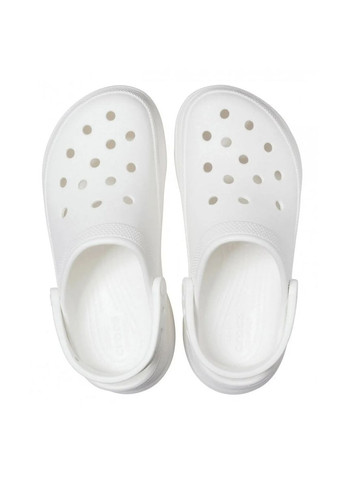 Белые женские кроксы bae clog black 206302 Crocs