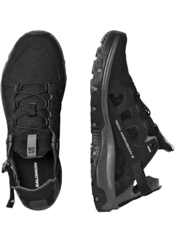 Кроссовки TECHAMPHIBIAN 38 11 Black/Magnet/Monument Salomon (340553344)