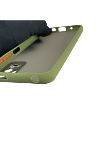 Чохол для телефона Poco M3 Pro 4G з високими бортами із захистом камери на сяомі поко м3 про 4г зелений Xiaomi (366389914)