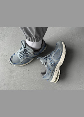 Блакитні Осінні кросівки чоловічі new balance 2002r blue | нью беланс 2002r сині No Brand