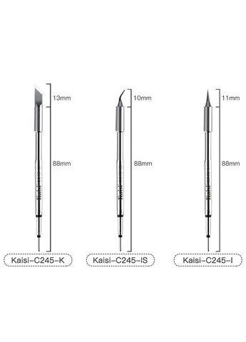 Жало, наконечник C245-I / конус / для паяльника / паяльных станций Kaisi (325432626)