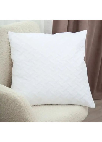 Подушка 50*70 см зі зйомним чохлом, гіпоалергенна Біла (234605070) ТЕП (365851638)