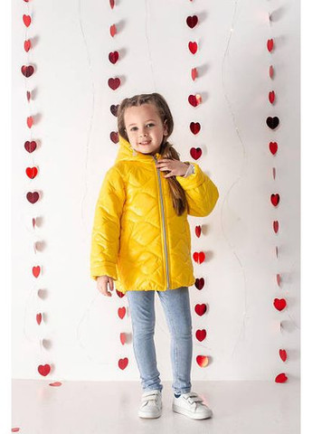 Желтая демисезонная демисезонная куртка "кира" Деньчик