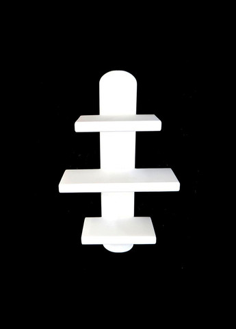 Настенная полка из дерева Скайтри зефир (НСП-000620) No Brand (328081516)