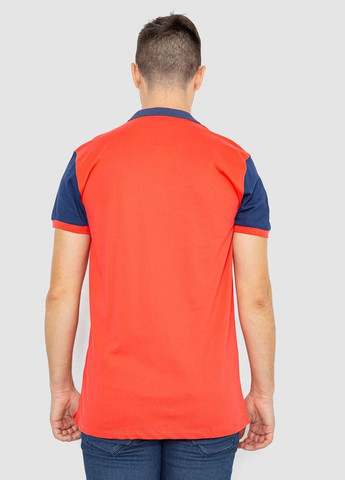 Коралова поло чоловіче рисунок 247r317 з коротким рукавом Ager