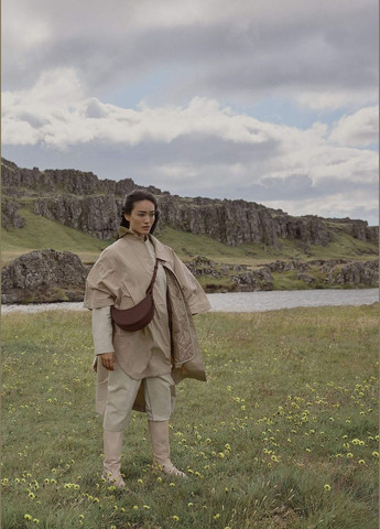 Сумка жіноча Polene Numéro Dix EDITION Бургунді No Brand (303811604)