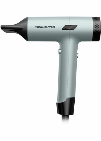 Фен Tiny, 1600Вт, 3 режими, дифузор, іоніз-я, хол. обдування, зелено-чорний Rowenta (330031866)