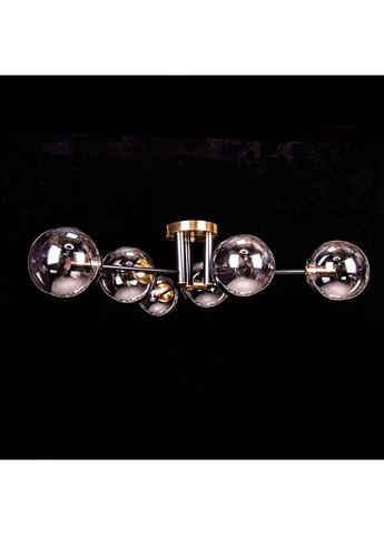 Люстра в стилі ЛОФР на 6 лампочок 2900/6/BK+copper No Brand (352229637)