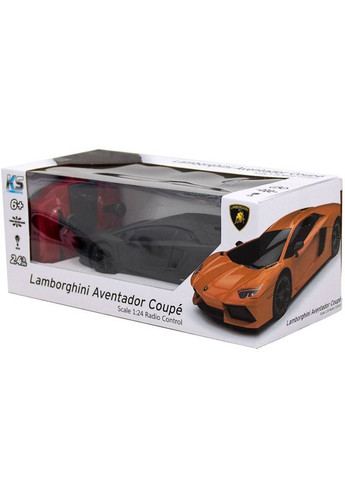 Машинка на р/в Lamborghini Aventador LP 700-4 Black (124GLBB) KS Drive (323166664)