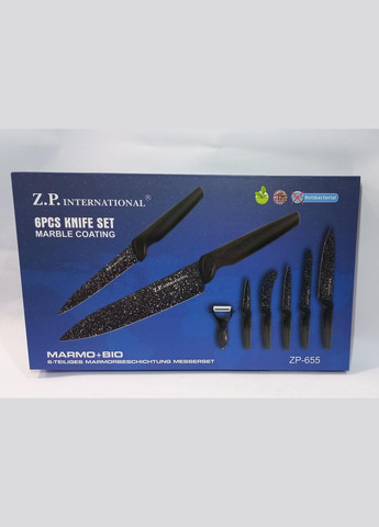 Набор ножей Z.P. с гранитным напылением ZP655 International (300079366)